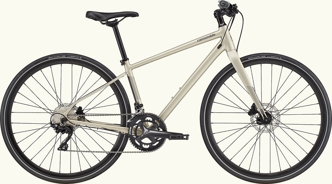 Cannondale Quick 1 Hybrid Bike - Champagne