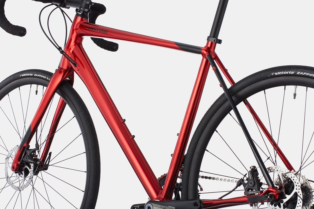 Cannondale Synapse 105 Road Bike Candy Red · The Rolling Fix