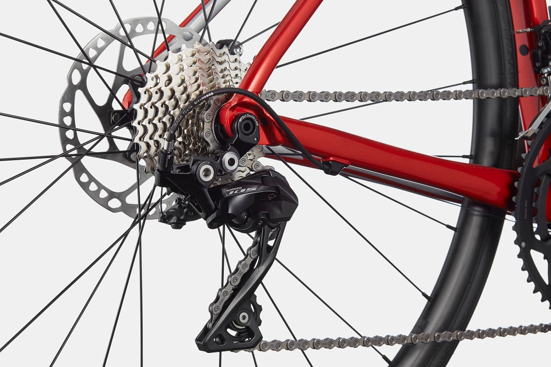 Cannondale CAAD13 Disc 105 Road Bike Candy Red · The Rolling Fix