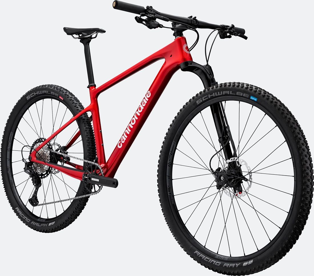 Cannondale Scalpel HT Carbon 2 Lefty Mountain Bike Candy Red The Rolling Fix