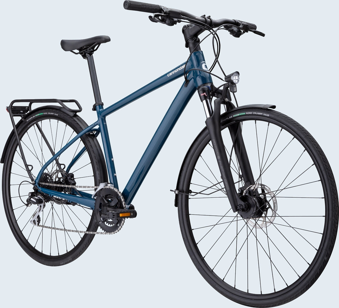 Cannondale Quick CX EQ Hybrid Bike - Abyss Blue