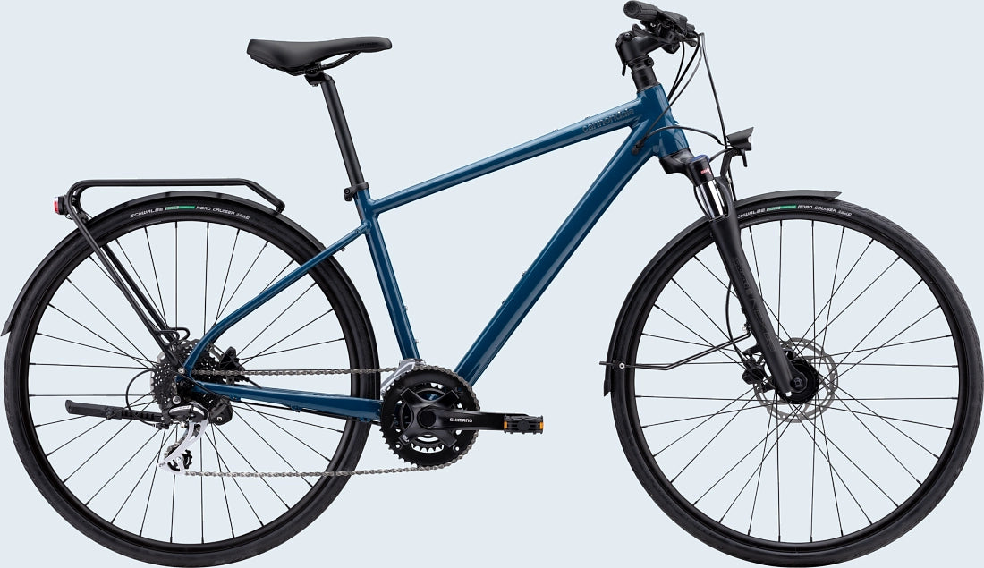 Cannondale Quick CX EQ Hybrid Bike - Abyss Blue