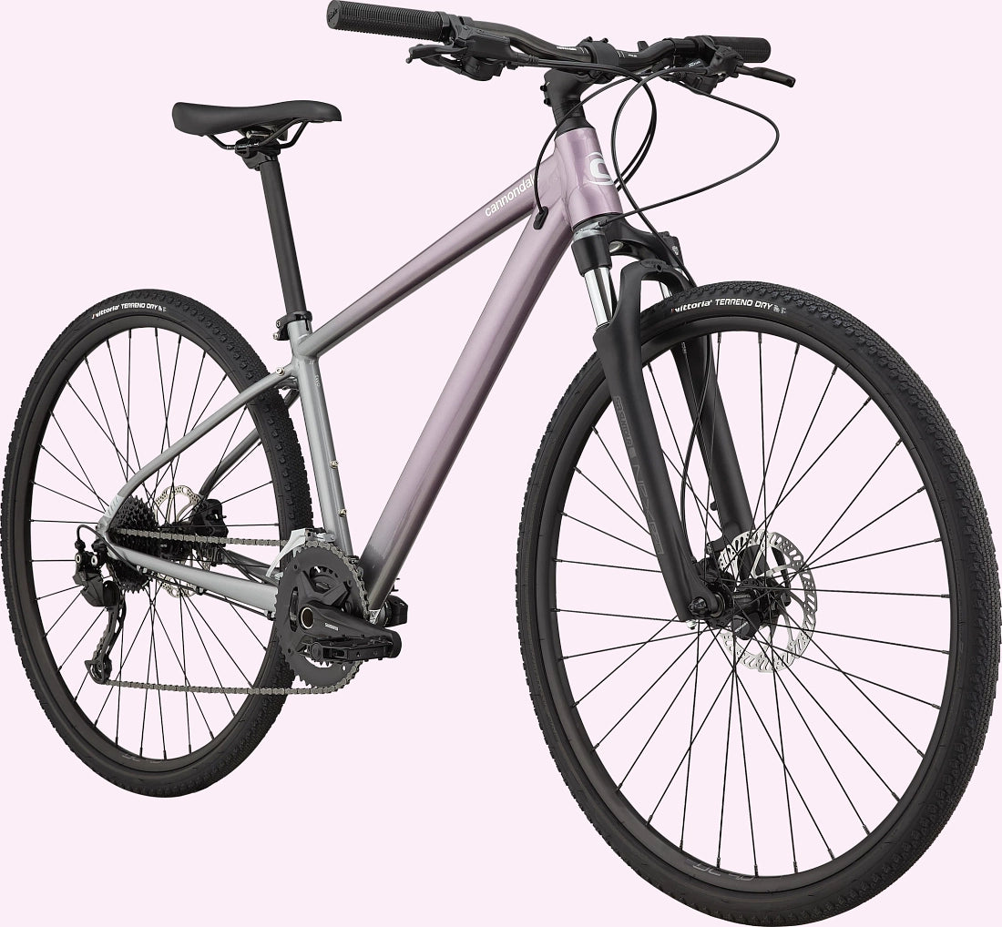 Cannondale Quick CX 2 Hybrid Bike - Lavender