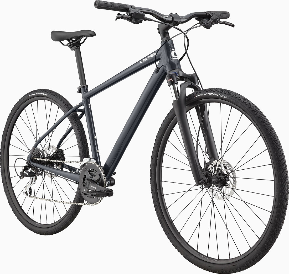 Cannondale Quick CX Hybrid Bike Slate Grey · The Rolling Fix