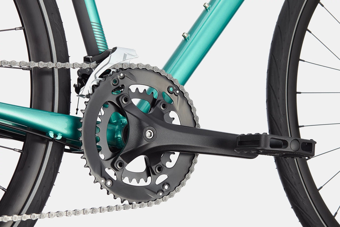 Cannondale Quick 3 Remixte Hybrid Bike - Turquoise