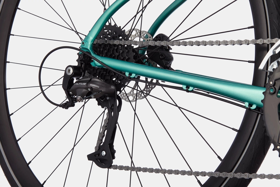 Cannondale Quick 3 Remixte Hybrid Bike - Turquoise