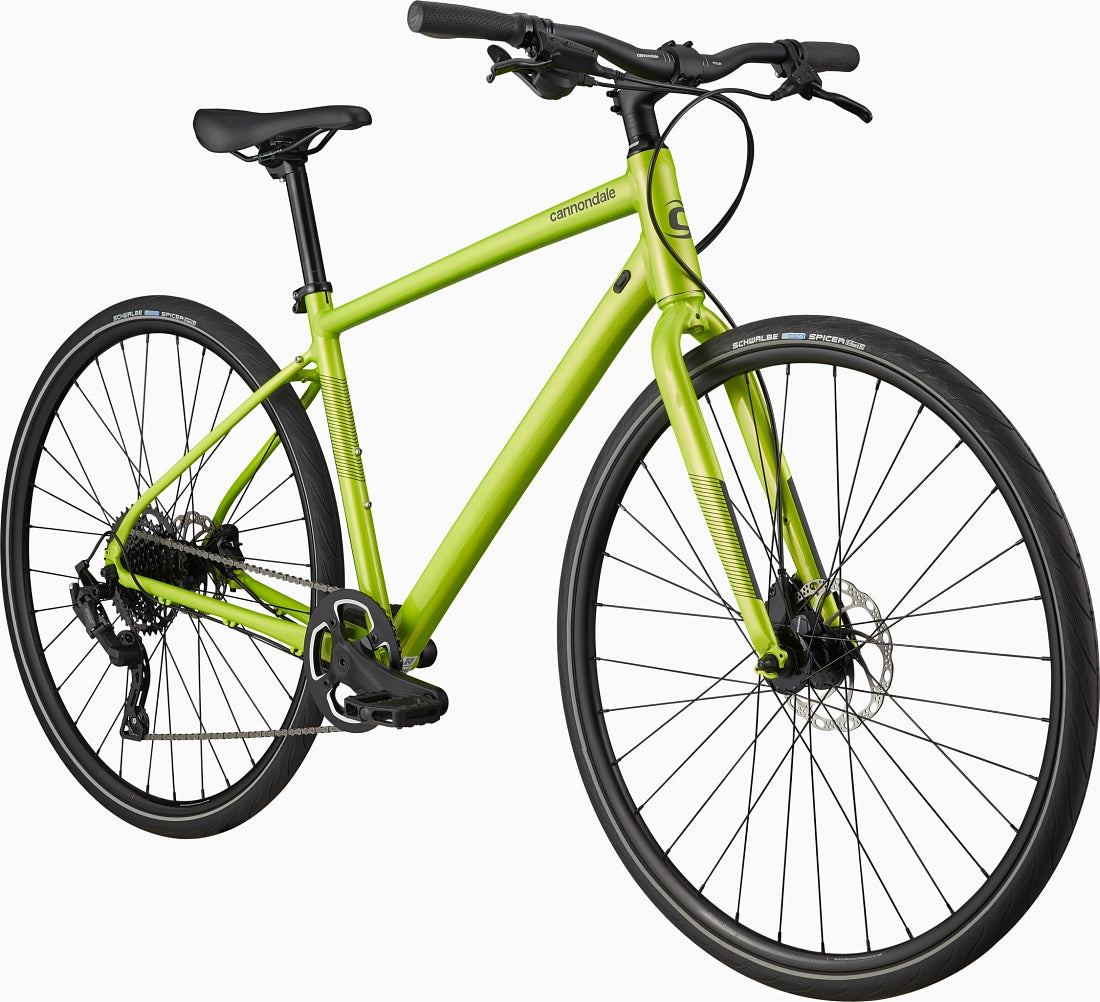 Cannondale Quick 4 Hybrid Bike - Bio Lime
