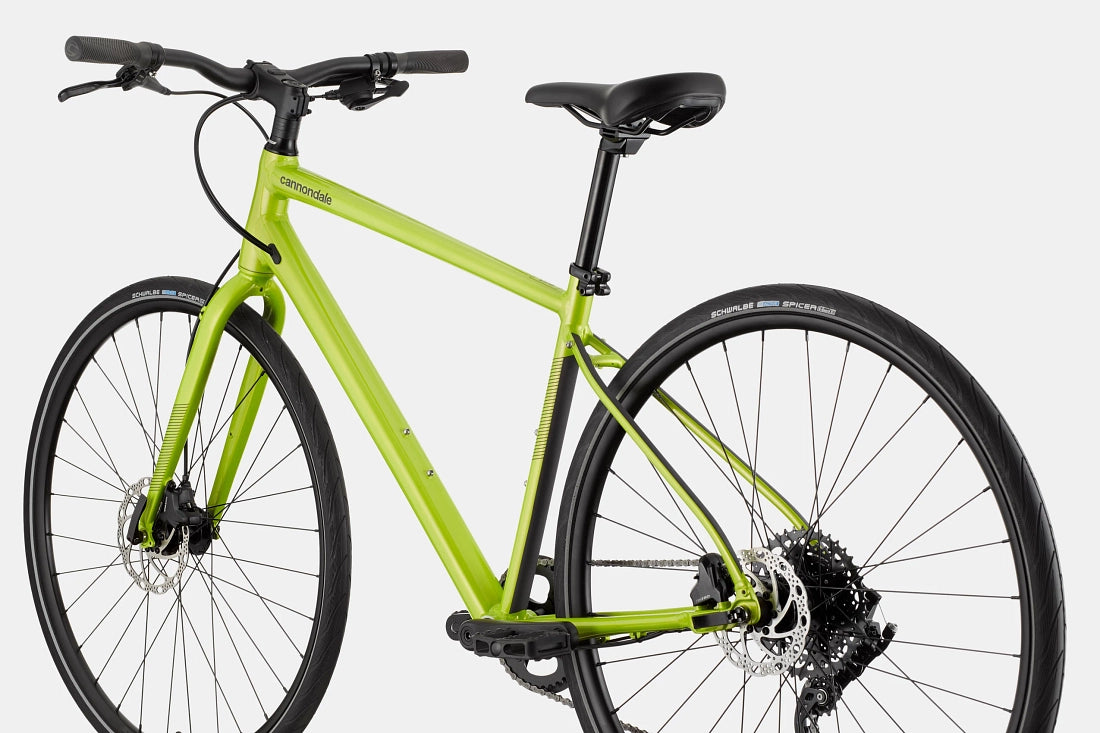 Cannondale Quick 4 Hybrid Bike - Bio Lime
