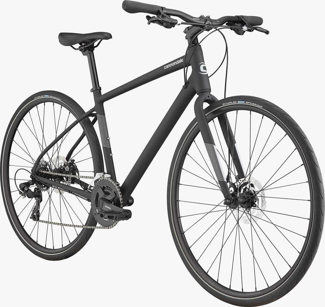 Cannondale Quick 5 Hybrid Bike - Matte Black