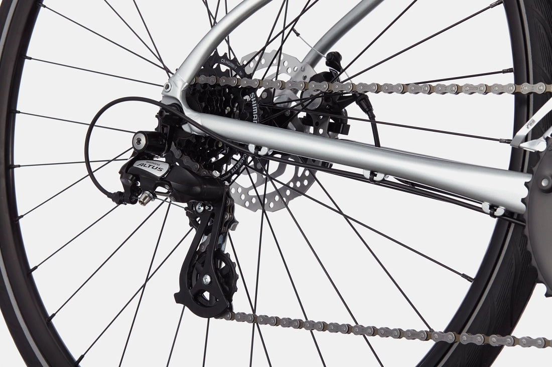 Cannondale Quick 5 Remixte Hybrid Bike - Sage Grey