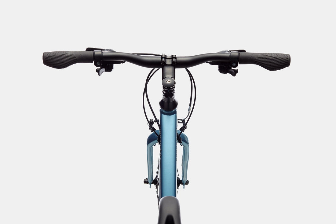 Cannondale Quick 6 Remixte Hybrid Bike - Alpine