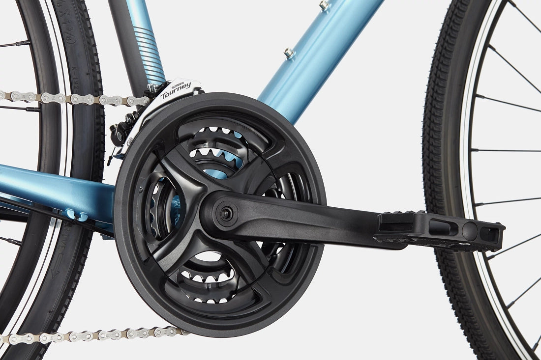 Cannondale Quick 6 Remixte Hybrid Bike - Alpine