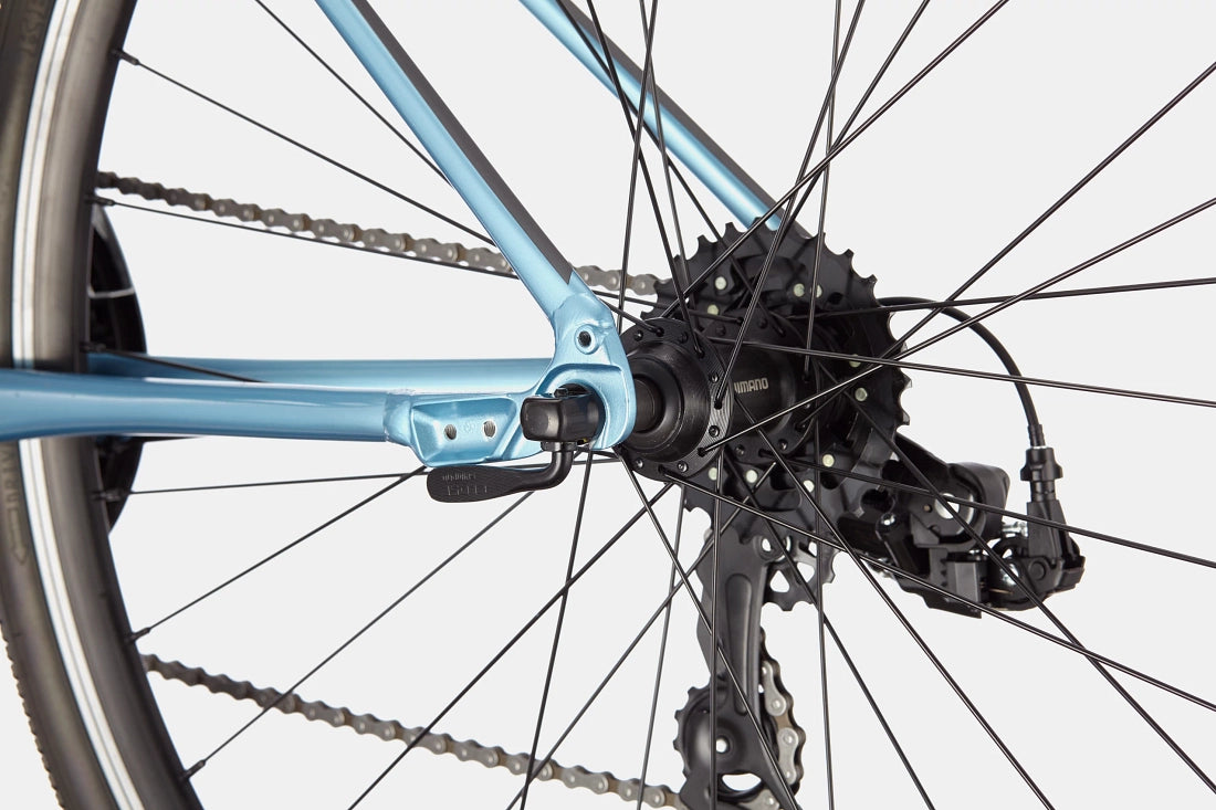 Cannondale Quick 6 Remixte Hybrid Bike - Alpine