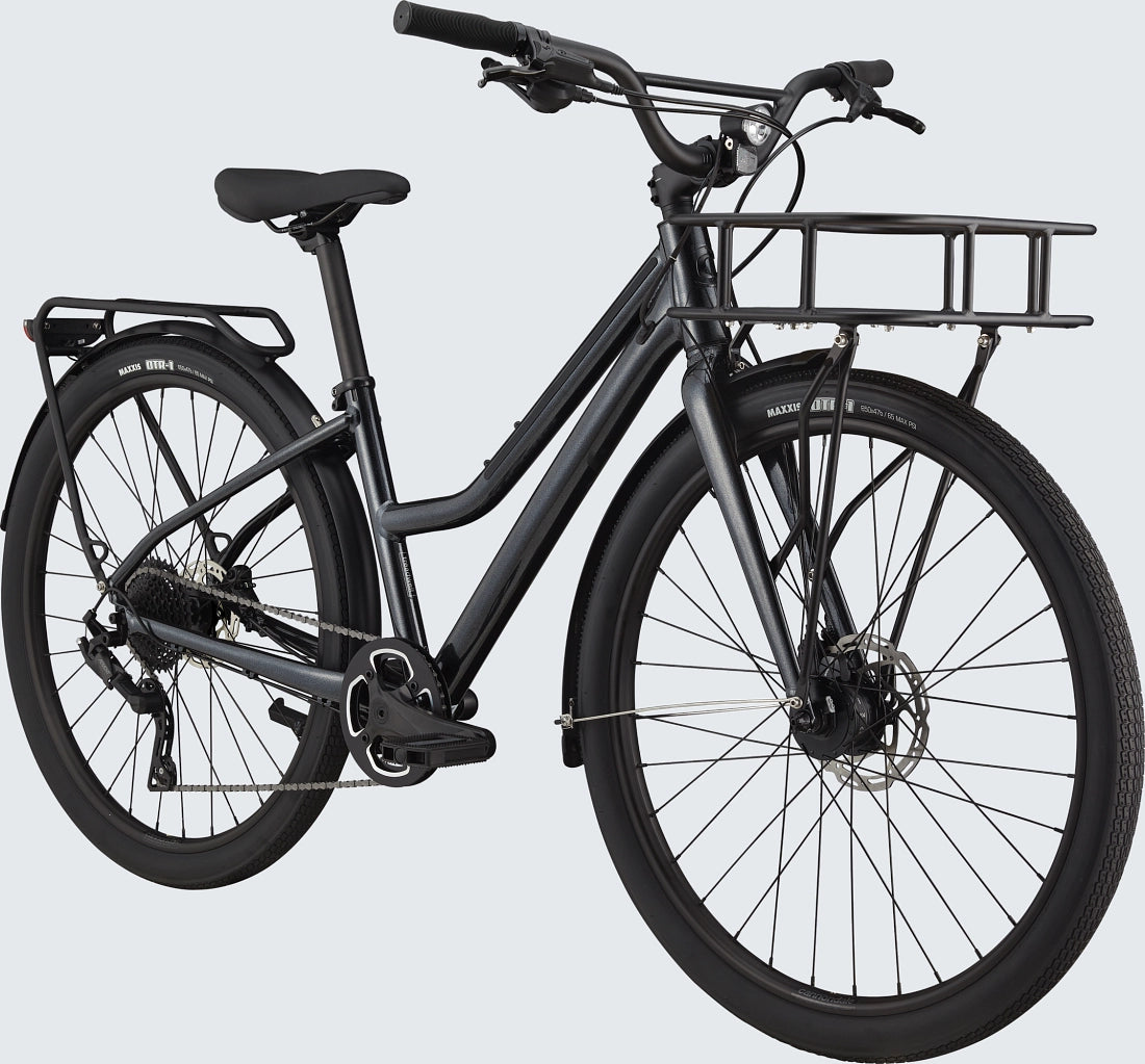 Cannondale Treadwell EQ DLX Remixte Urban Bike - Black Magic