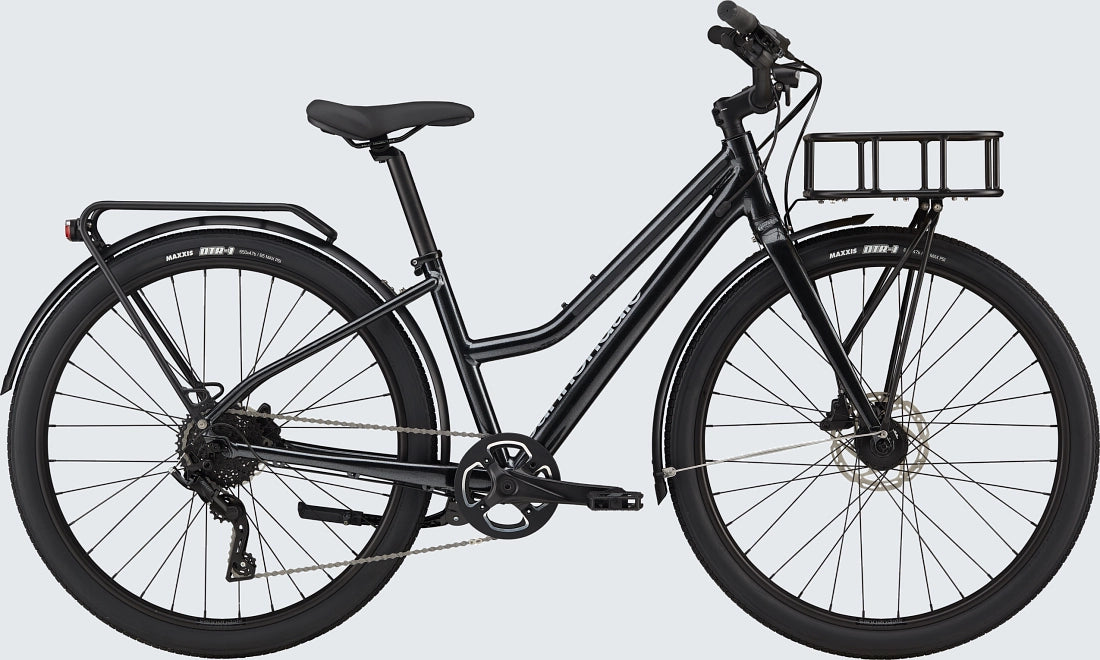 Cannondale Treadwell EQ DLX Remixte Urban Bike - Black Magic