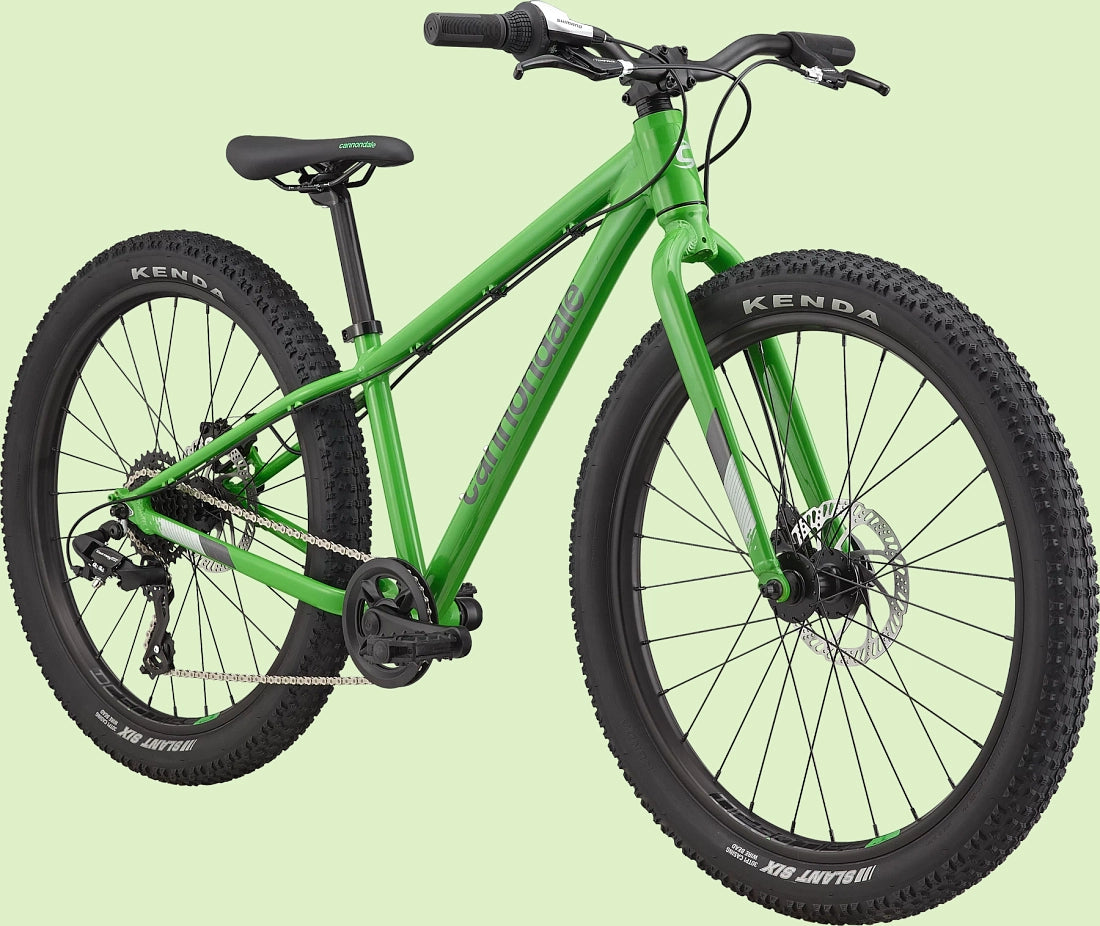 Cannondale Kids Cujo 24+ Mountain Bike - Green