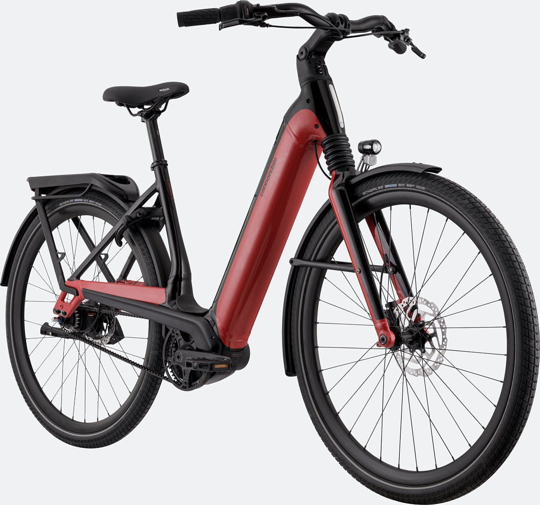 Cannondale Mavaro Neo 4 Electric Urban Bike - Rally Red