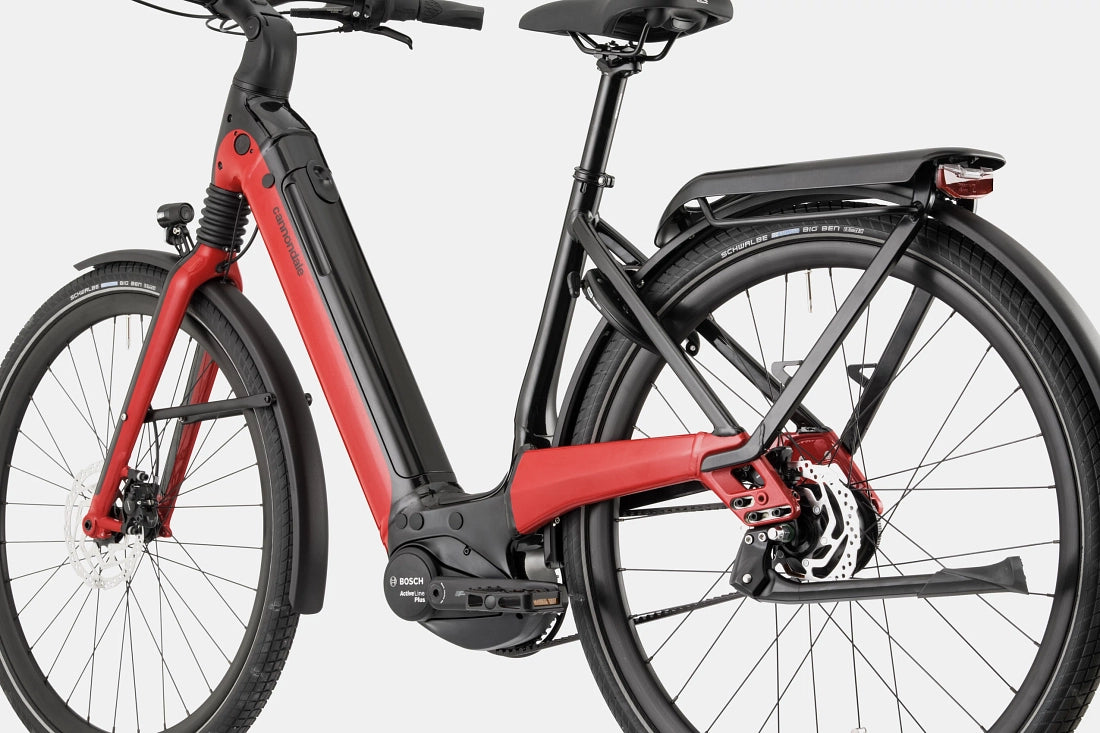 Cannondale Mavaro Neo 4 Electric Urban Bike - Rally Red