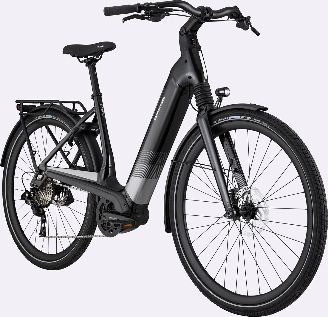 Cannondale Mavaro Neo 5+ Electric Urban Bike - Black Pearl