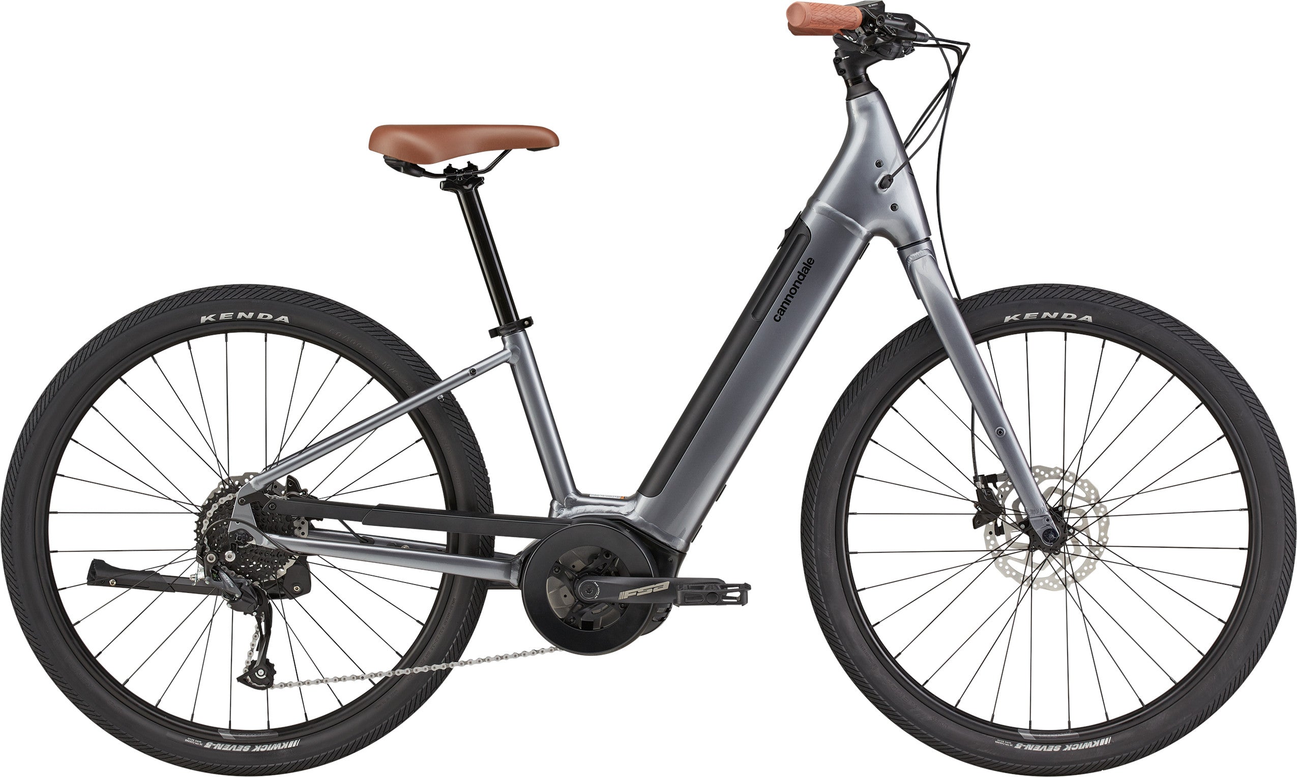 Cannondale Adventure Neo 4 Electric Urban Bike - Grey