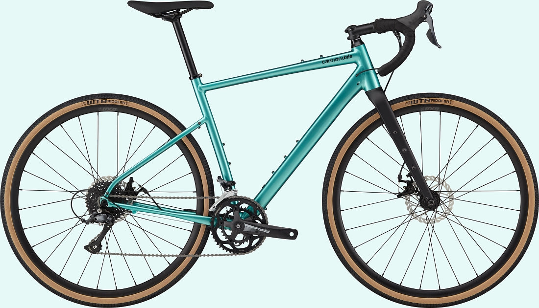 Cannondale Topstone Alloy 3 Gravel Bike - Turquoise
