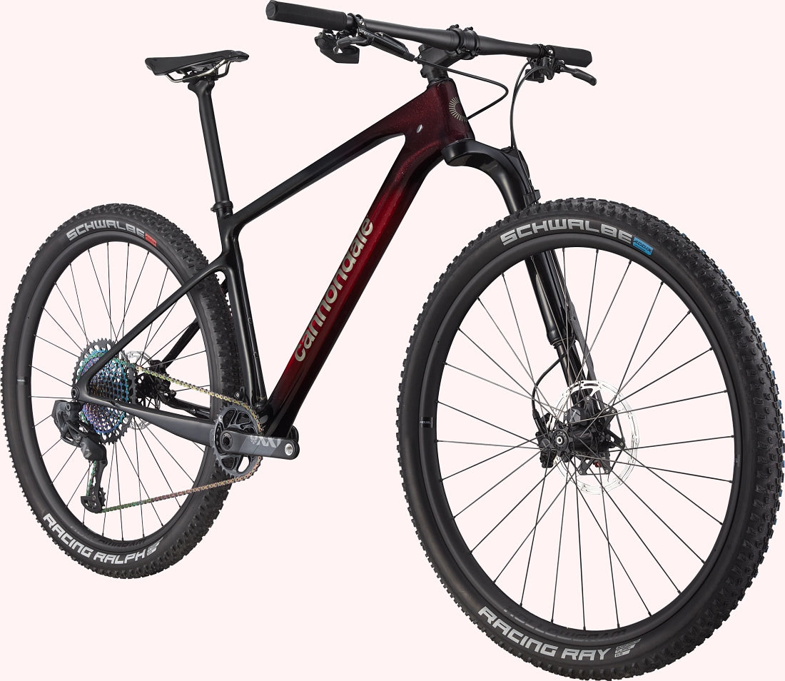 Cannondale Scalpel HT Hi-Mod Ultimate Lefty Mountain Bike - Tinted Red