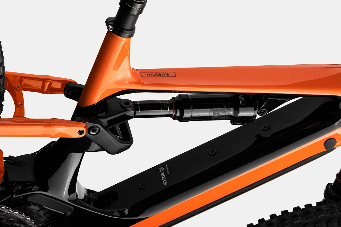 Cannondale Moterra Neo Carbon 1 Electric Bike Orange The Rolling Fix