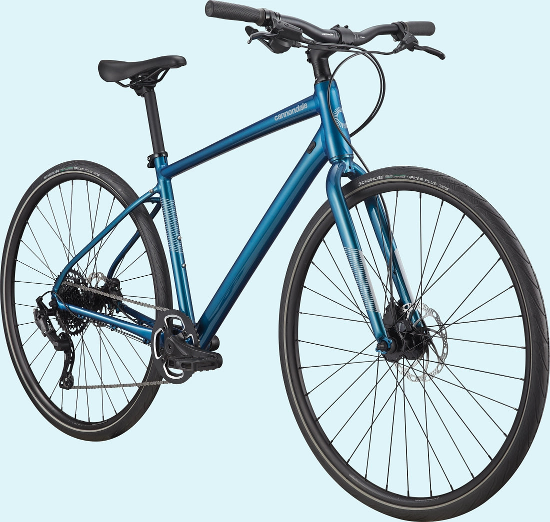 Cannondale Quick Hybrid Bike Deep Teal · The Rolling Fix