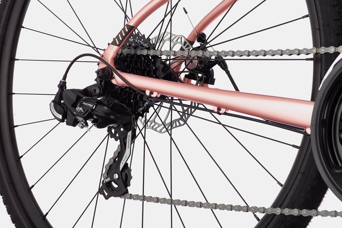 Cannondale Quick CX 4 Hybrid Bike - Salmon