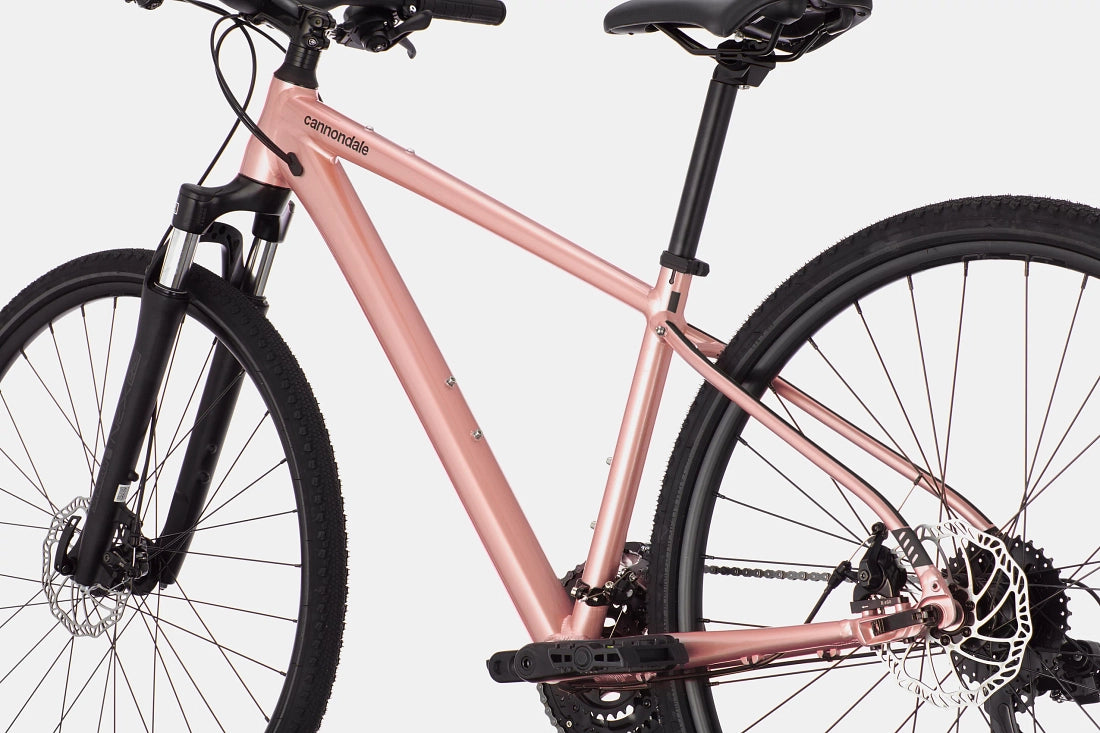 Cannondale Quick CX 4 Hybrid Bike - Salmon