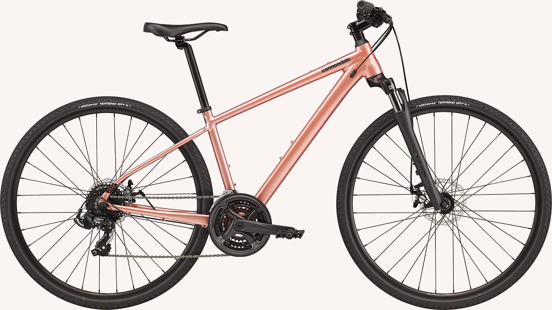 Cannondale Quick CX 4 Hybrid Bike - Salmon