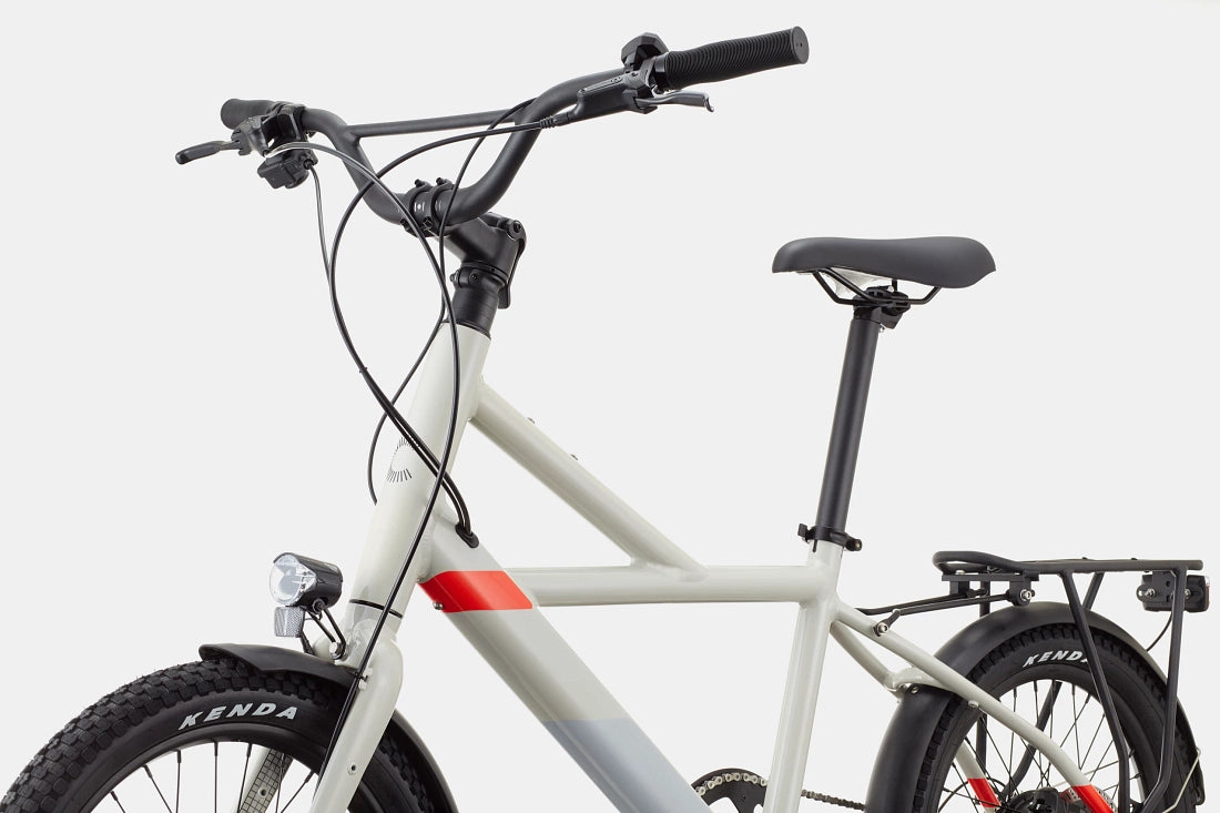 Cannondale Compact Neo Electric Commuter Bike - Chalk