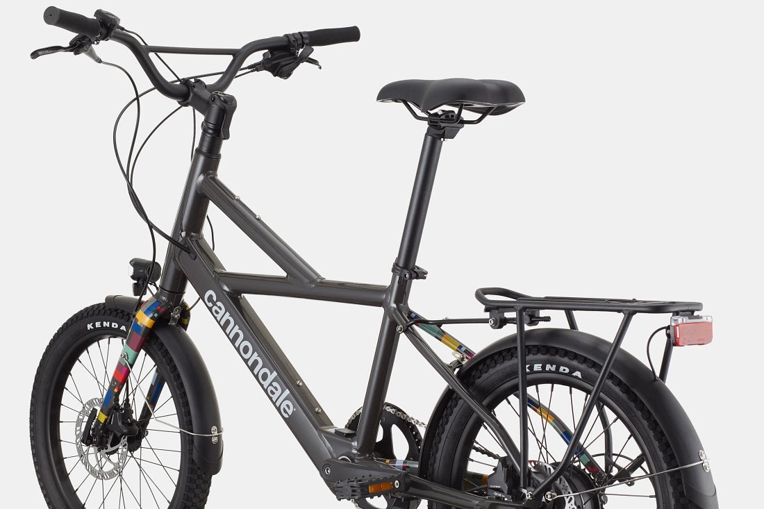 Cannondale Compact Neo Electric Commuter Bike - Smoke Black