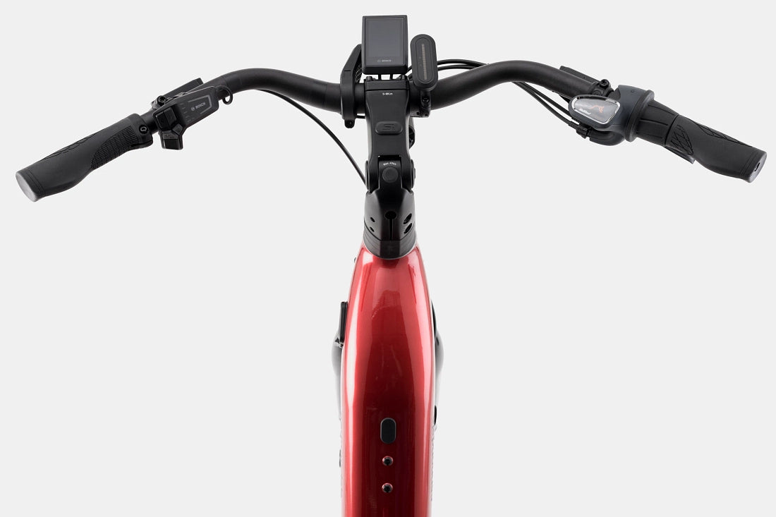 Cannondale Mavaro Neo 1 Low Step-Thru Electric Urban Bike - Candy Red
