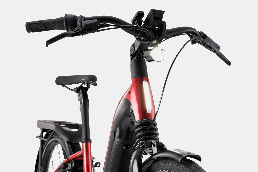 Cannondale Mavaro Neo 1 Low Step-Thru Electric Urban Bike - Candy Red