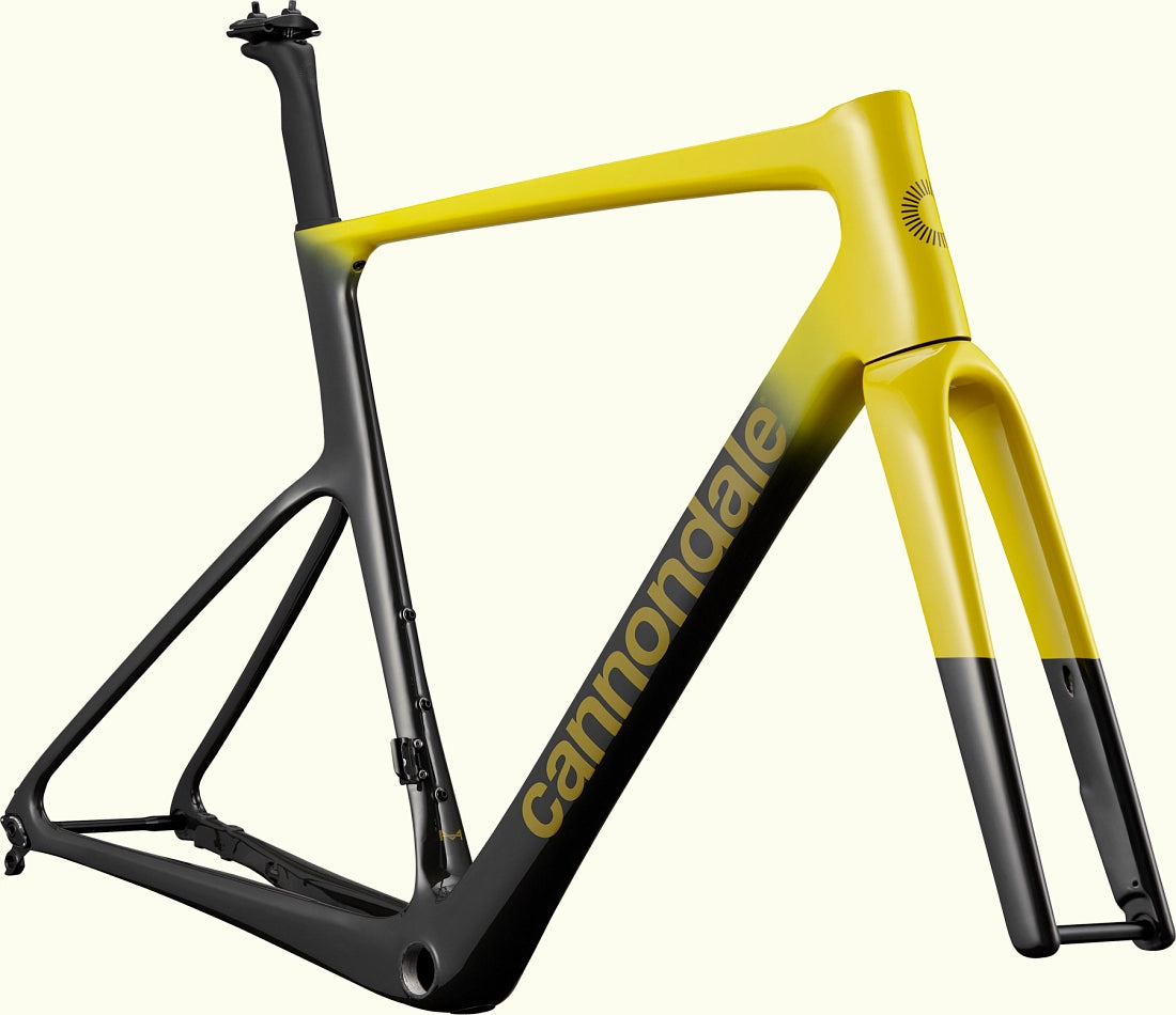 Cannondale SuperSix EVO Hi-MOD Frameset - Laguna Yellow