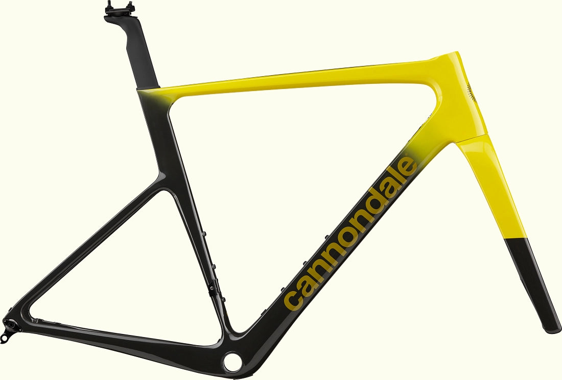 Cannondale SuperSix EVO Hi-MOD Frameset - Laguna Yellow