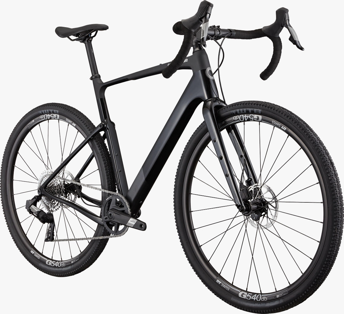 Cannondale Topstone Carbon Apex AXS Gravel Bike - Matte Black