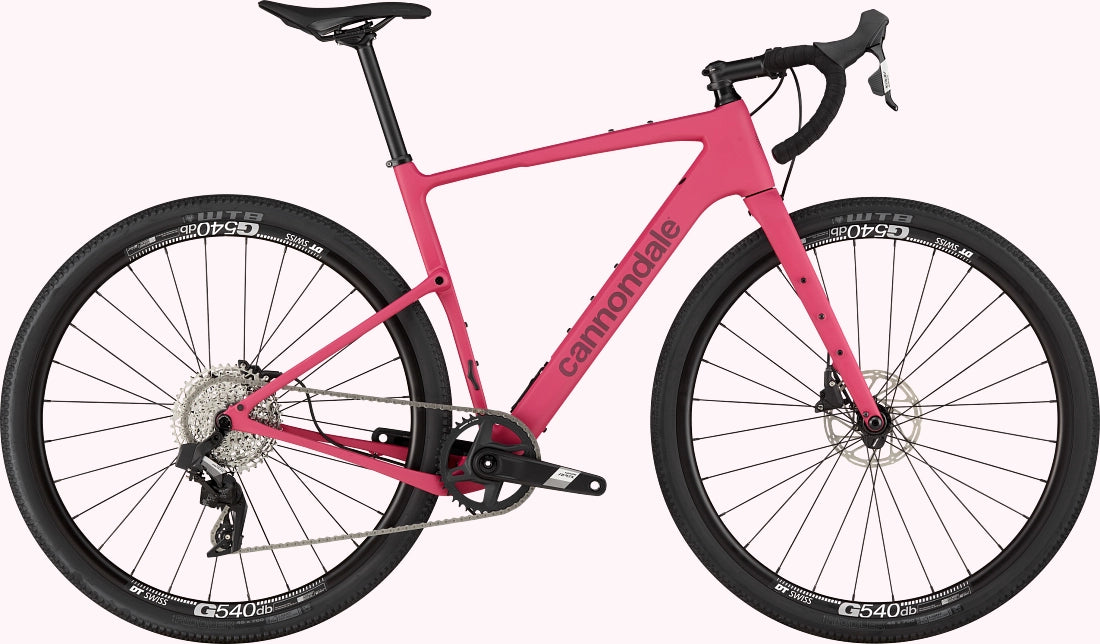 Cannondale Topstone Carbon Apex AXS Gravel Bike - Orchid