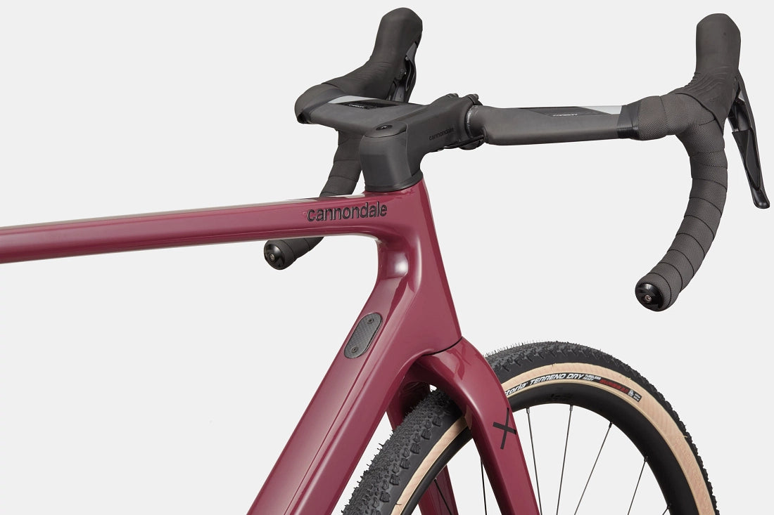 Cannondale SuperSix EVO SE 1 Gravel Bike - Black Cherry