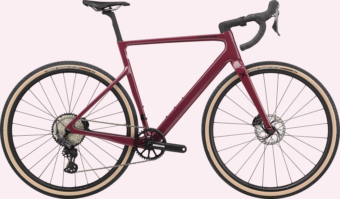 Cannondale SuperSix EVO SE 1 Gravel Bike - Black Cherry