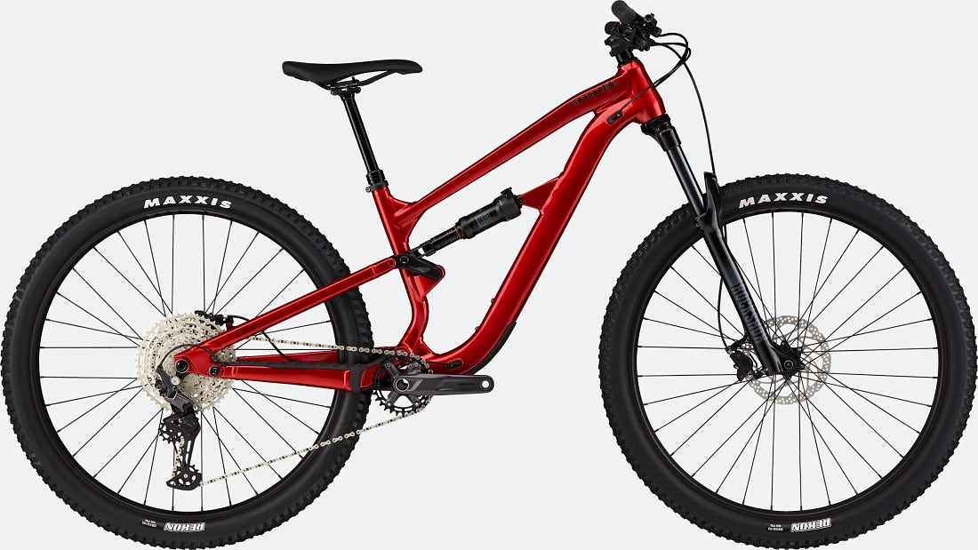 Cannondale Habit 4 Trail Bike Candy Red The Rolling Fix