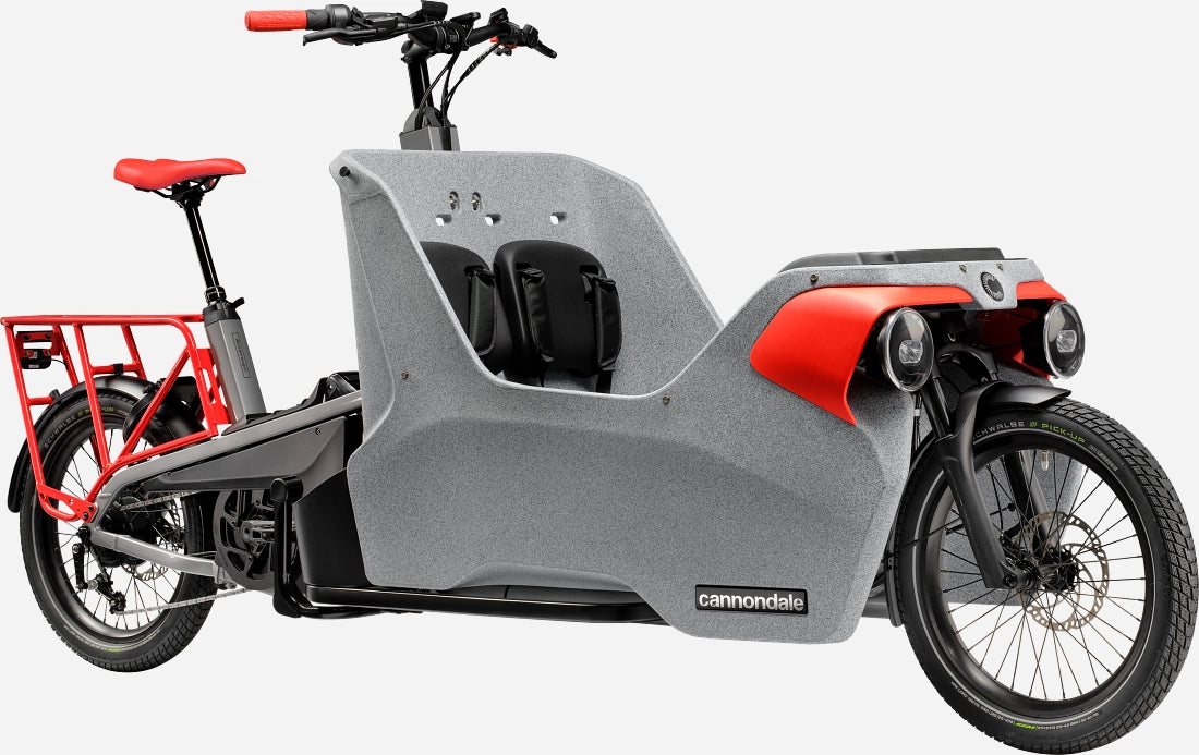 Cannondale Wonderwagen Neo 1 Electric Cargo Bike - Grey