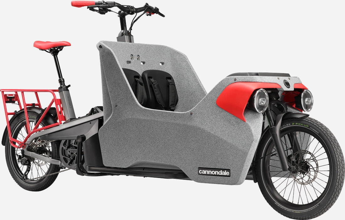 Cannondale Wonderwagen Neo 2 Electric Cargo Bike - Grey