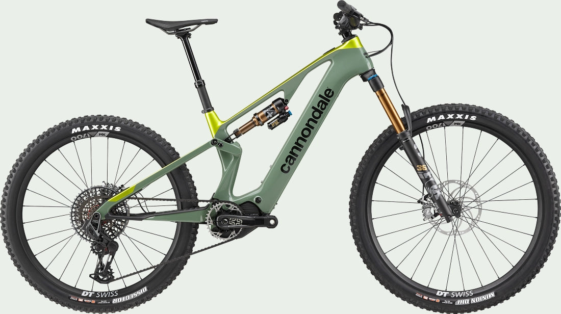 Cannondale Moterra SL 1 Electric Full Suspension Mountain Bike - Jade