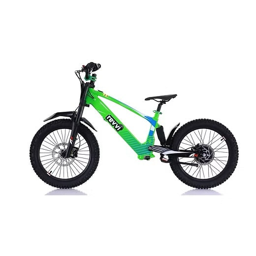 Revvi 20” Kids Electric Balance Bike - Green