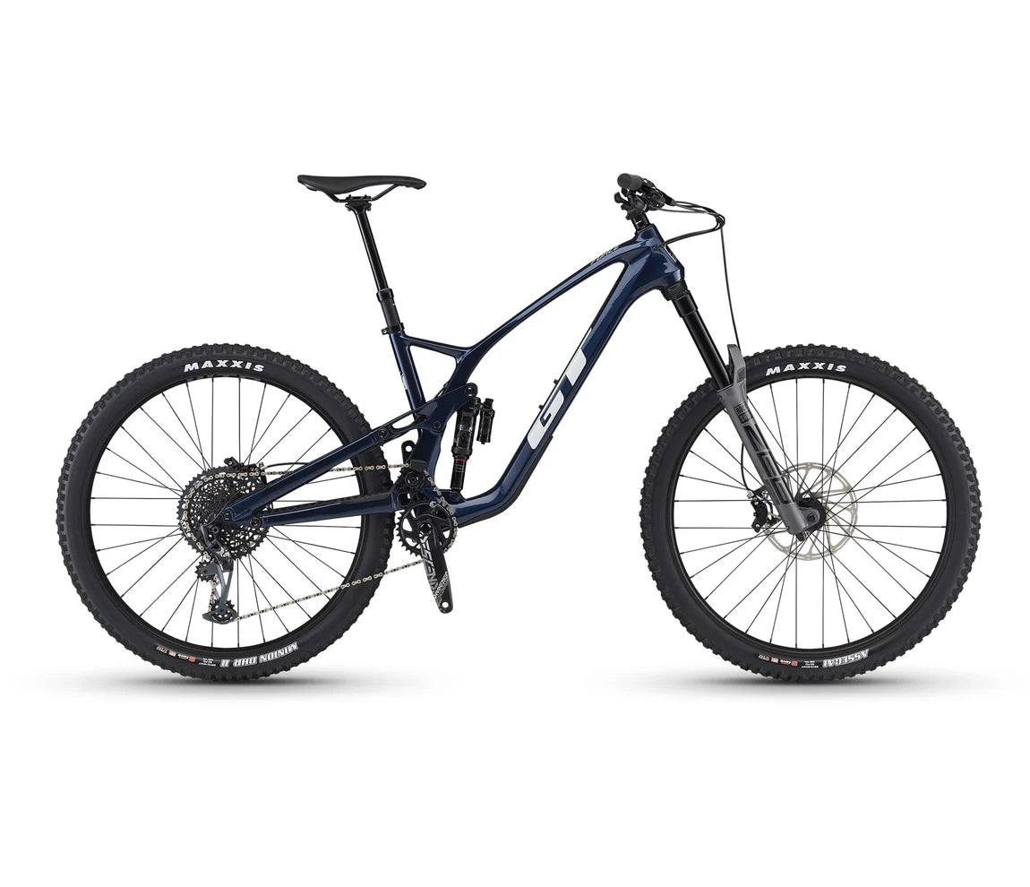 GT Force Carbon Pro LE Enduro Bike - Indigo
