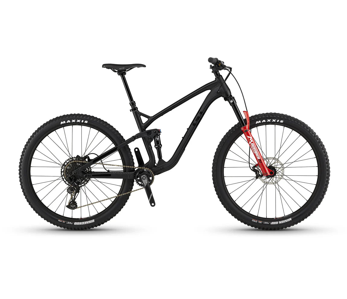 GT Sensor Comp Full Suspension Trail Bike - Matte Black