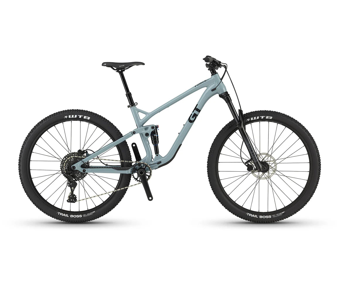 GT Sensor Sport Full Suspension Trail Bike - June Gloom