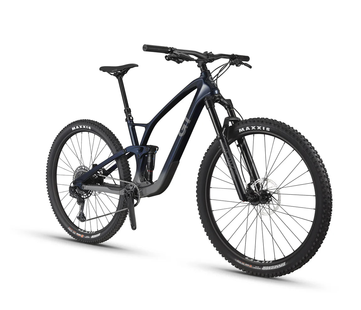 GT Sensor ST Carbon Pro Full Suspension Trail Bike - Indigo